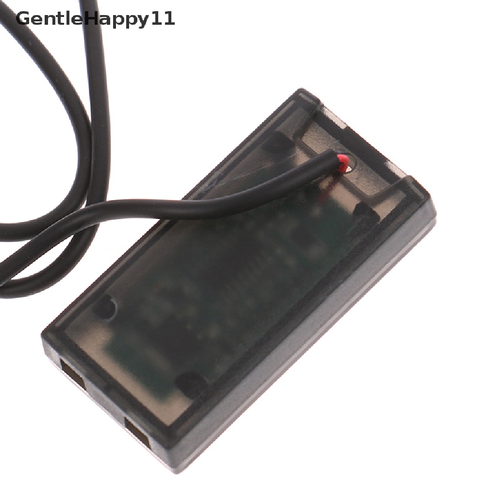 Gentlehappy Voltmeter DC 8-18V LED Display Digital Panel Volt Pengukur Tegangan Tester Detector id