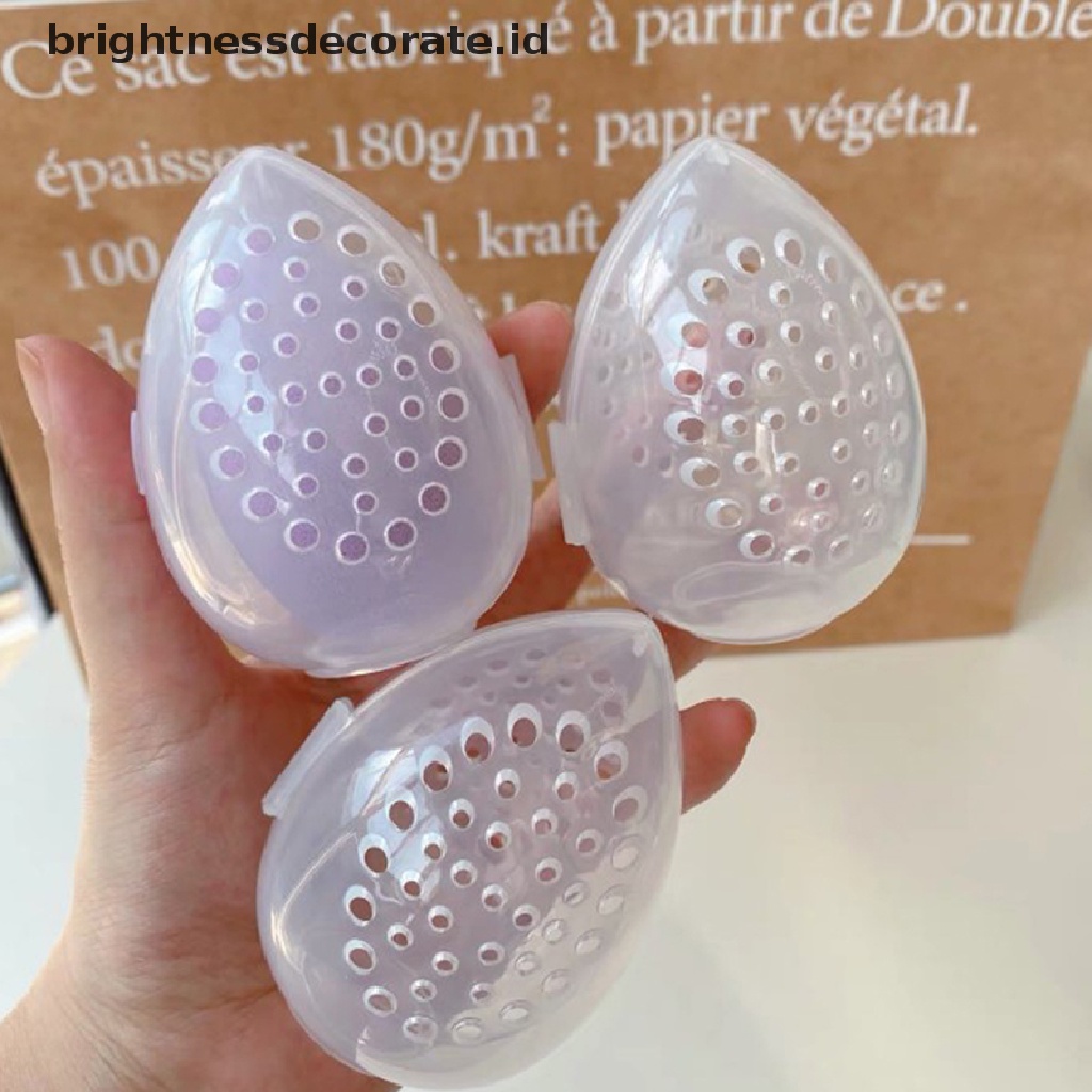 [Birth] 1pc Beauty Sponge Stand Tempat Penyimpanan Makeup Blender Puff Holder Rak Kosong [ID]