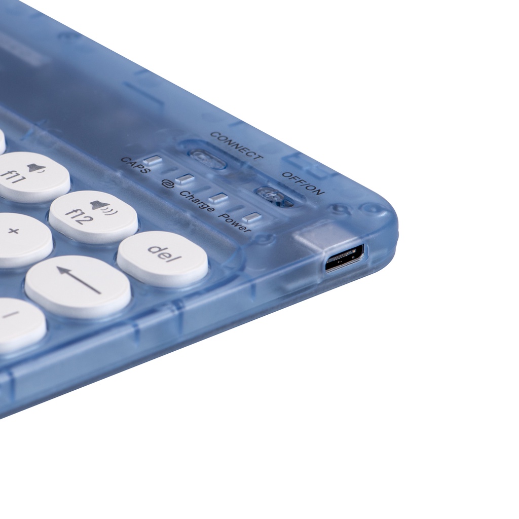 ROCKWARE RW-0303D - Magic Crystal Design Bluetooth Slim Keyboard