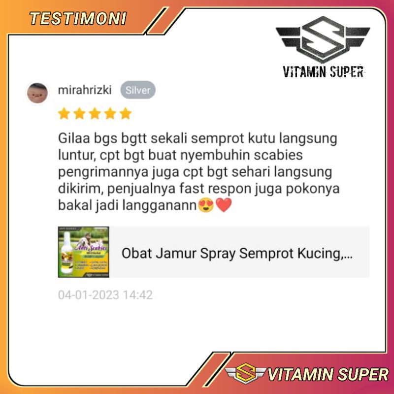 Obat Jamur Spray Semprot Kucing, Kelinci dan Anjing | Obat Scabies, Jamur, Ringworm, Demodex, Impetigo, Kudis, Koreng, Gatal gatal dan Luka