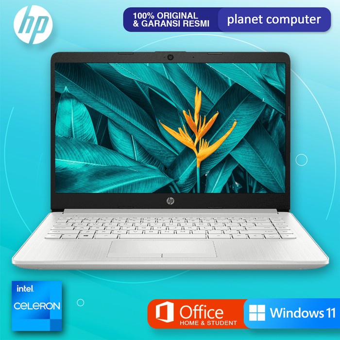 HP 14s-DQ0510TU Celeron N4120 4GB 256GB SSD 14&quot;HD Type-C W11+OHS