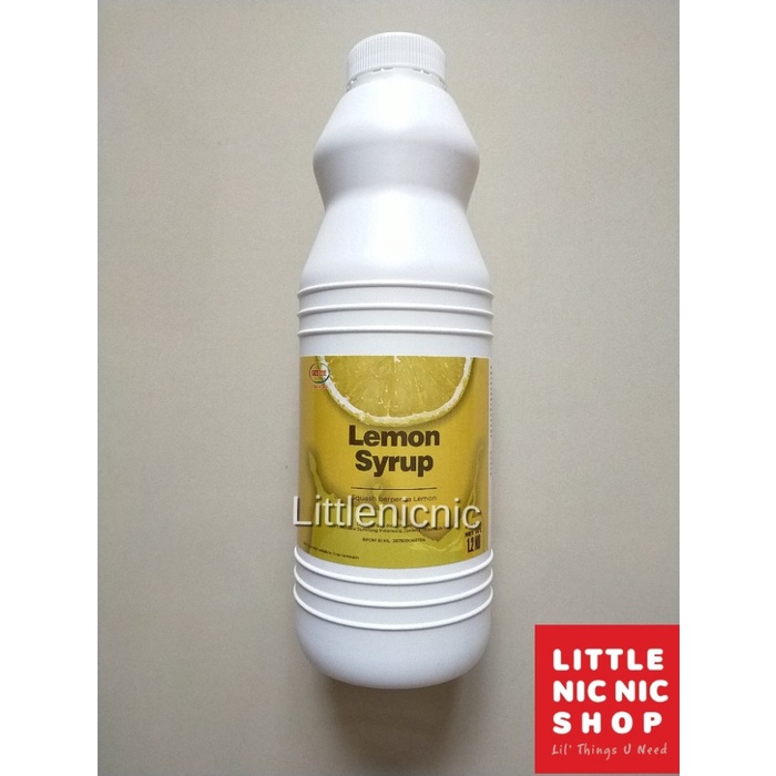 

SIRUP GEE ZIE LEMON SYRUP 1.2 KG IMPORT TAIWAN