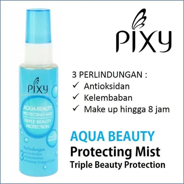 [ANTIOKSIDAN | MELINDUNGI KULIT DARI PANAS | BPOM] Pixy Aqua Beauty Protecting Mist 60ML - 100ml_Cerianti