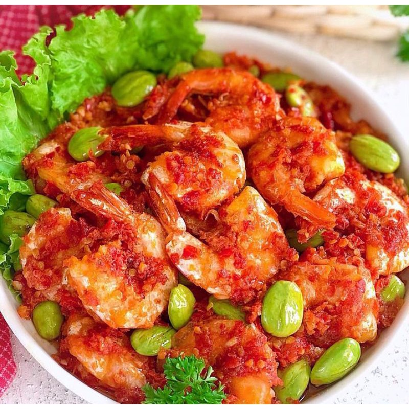 

udang petai sambal balado - udang petai sambal balado siap saji