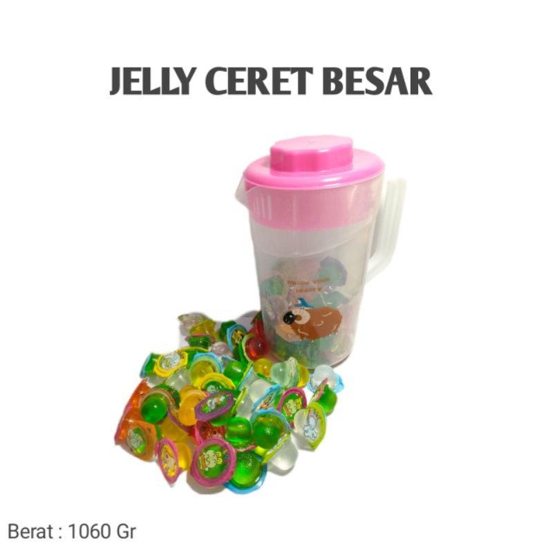 Jelly Toples Karakter Ceret Besar 1,060 Gr ( Lihat Deskripsi )