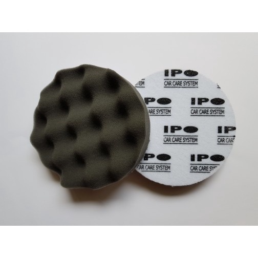 IPO Busa Poles Gelombang Wave Foam Pad GREY 150MM POLISHING GLAZING