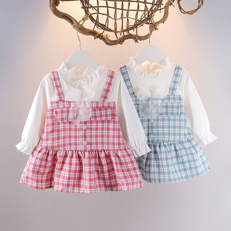 DR44- 0-3T Dress Anak Bayi Perempuan Import Ziel