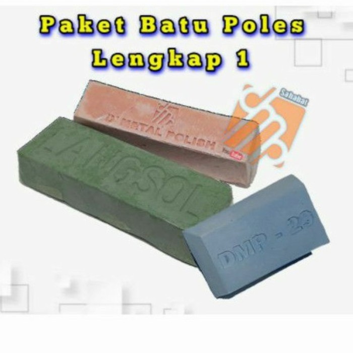Paket Batu Poles D Metal Polish 1