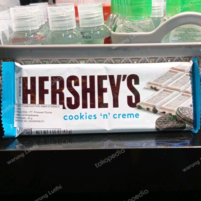 

Hershey Bar Cookies N Cream 43gr