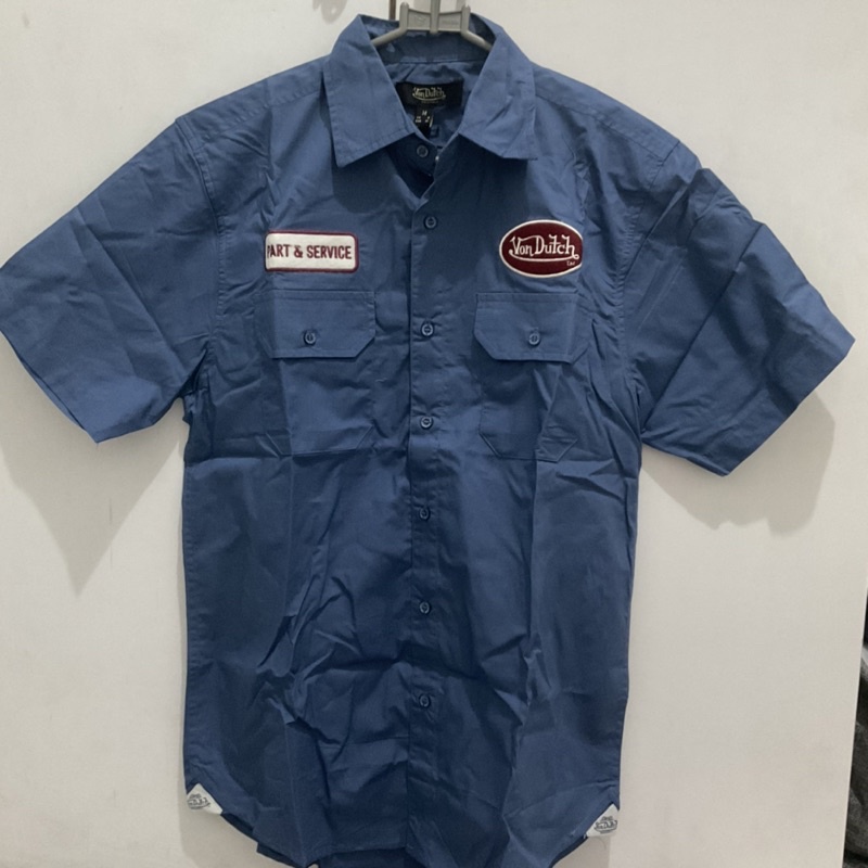 kemeja von dutch blue new