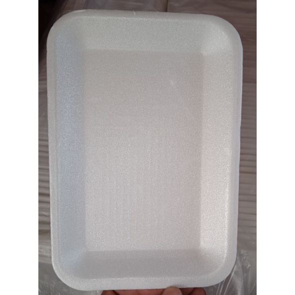 RB styrofoam, foam tray uk 2 1bal isi 100pcs , cocok untuk semua jenis makanan, buah buahan, dll
