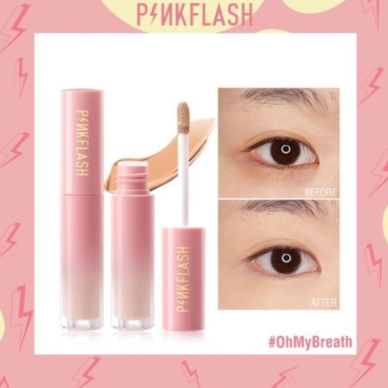 PINKFLASH Lasting Matte Concealer / Pinkflash Breathable Liquid Concealer [PRELOVED]