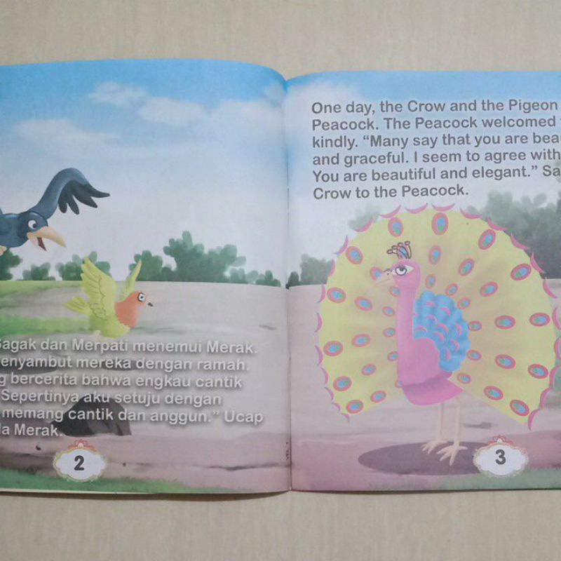 Buku Dongeng Cerita Anak Kedengkian Gagak Seri Pengantar Tidur