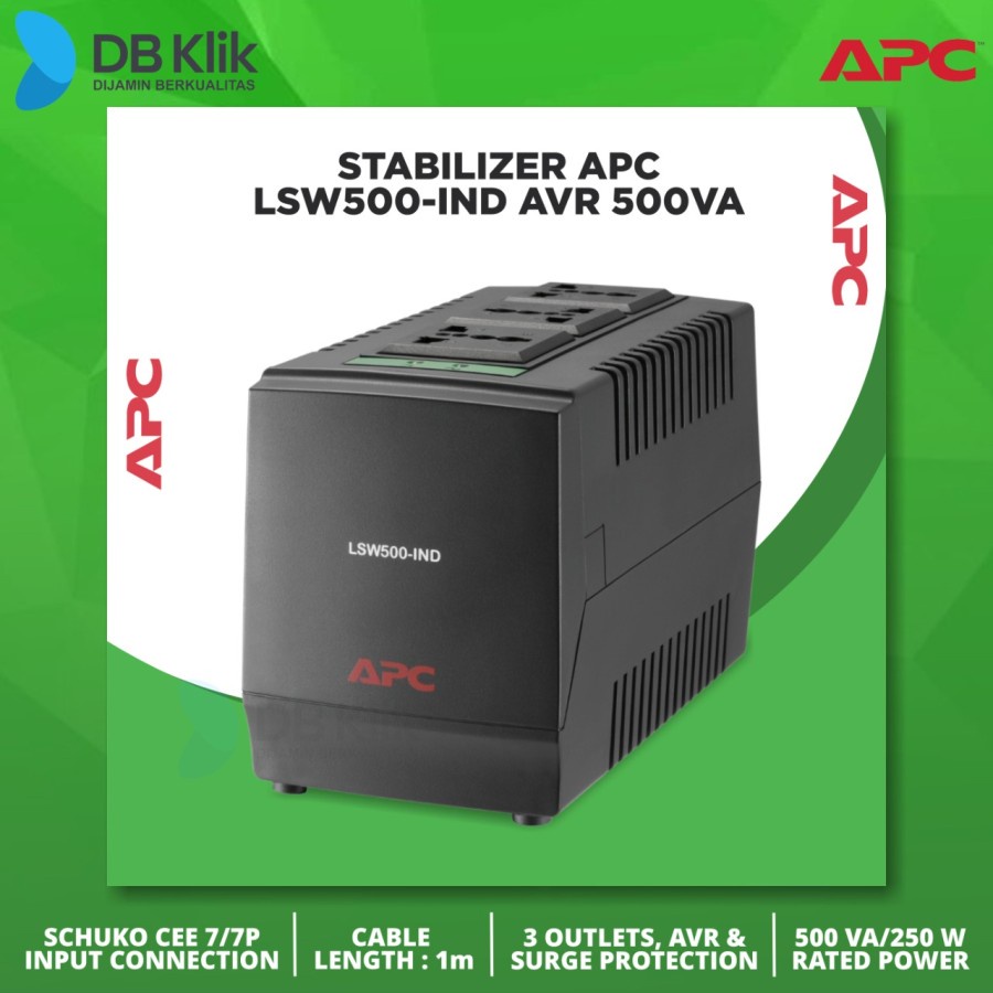 Stabilizer APC LSW500-IND AVR 500VA - APC Line-R LSW500-IND