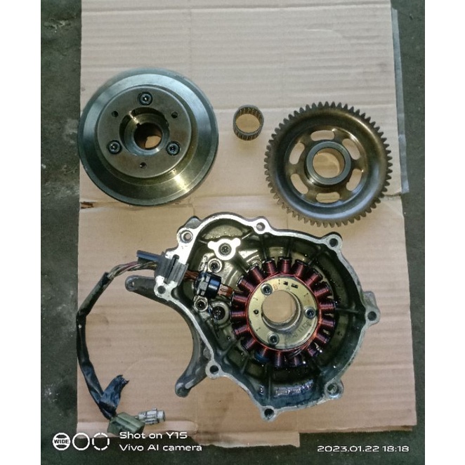 Blok Magnet Set Spul Yamaha Vixion Old Original