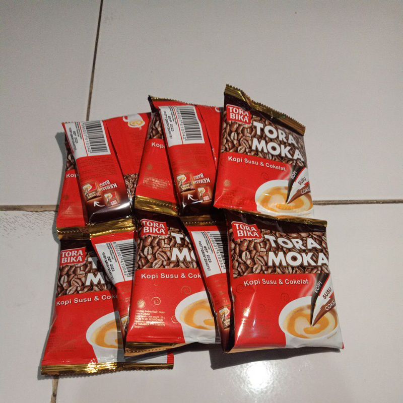 toramoka kopi susu &amp; coklat (10 sachet)