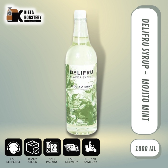 

SYRUP DELIFRU MOJITO MINT 1000ML