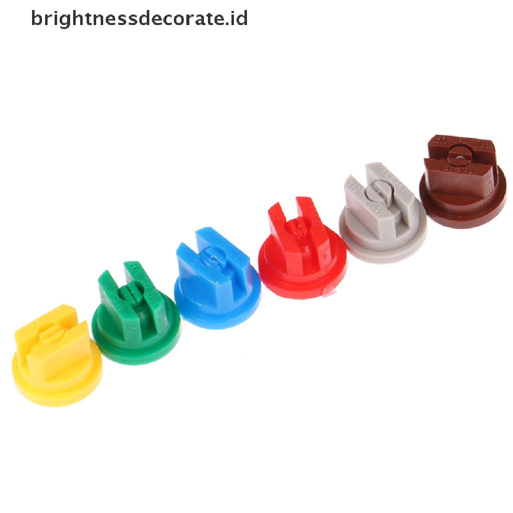 [Birth] 10pcs Knapsack er Nozzle Berbentuk Kipas Pertanian Sprinkle Atomisasi Taman [ID]