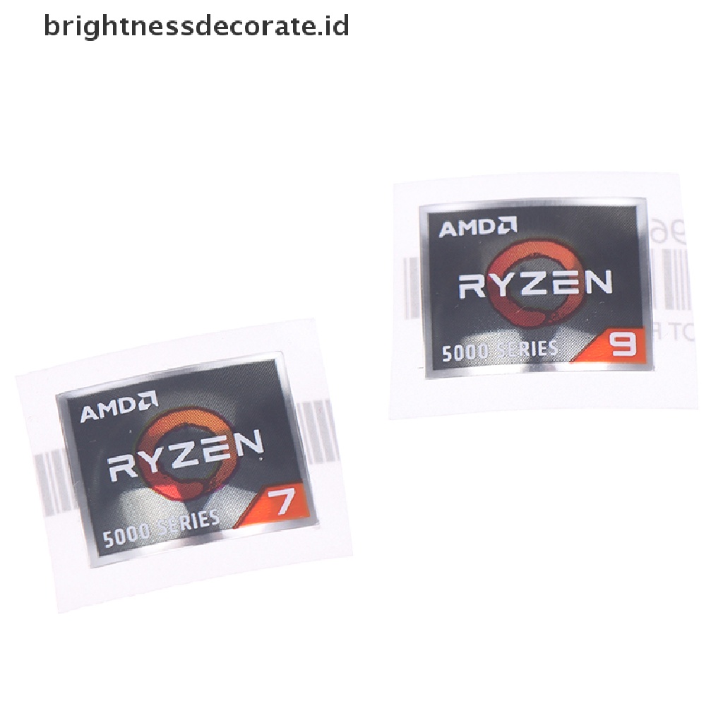 [Birth] Amd Processor Series Sticker ATHLON Ryzen R 3 5 7 Logo Generasi PRO7 Label [ID]