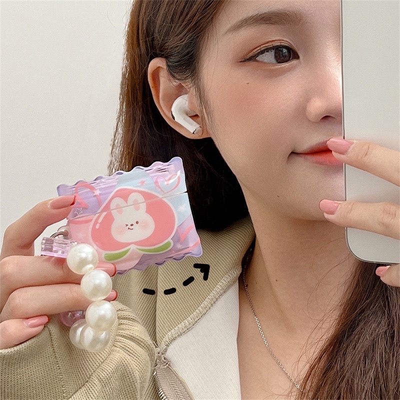 Bonbon Bunny Softcase for Airpods 1 2 Pro 3 Case Airpods Lucu