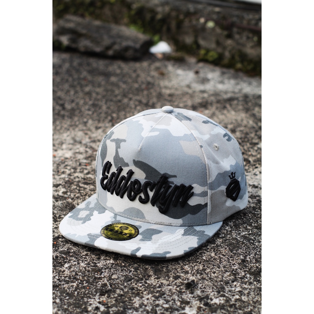 Eddostyn Topi Snapback Premium Pria Dewasa