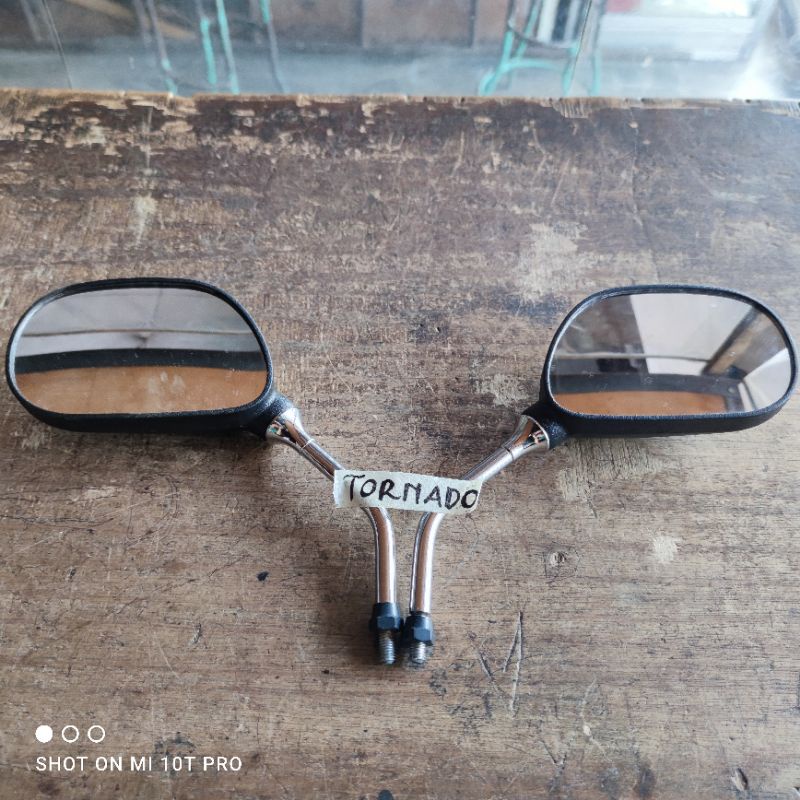 Spion Set Suzuki Tornado New Shogun 110 Chrome Original Suzuki