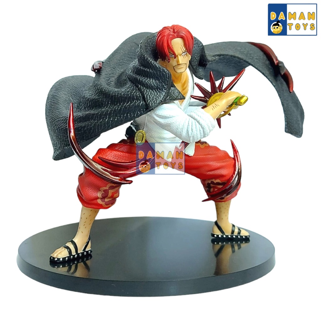 Action Figure One Piece Akakami No Shanks Fighting Pose Luffy Nami