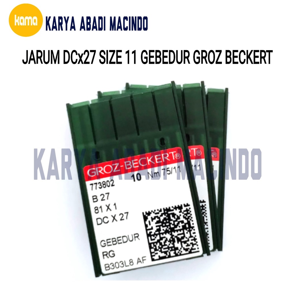 JARUM MESIN JAHIT DCx27 GEBEDUR GROZ BECKERT