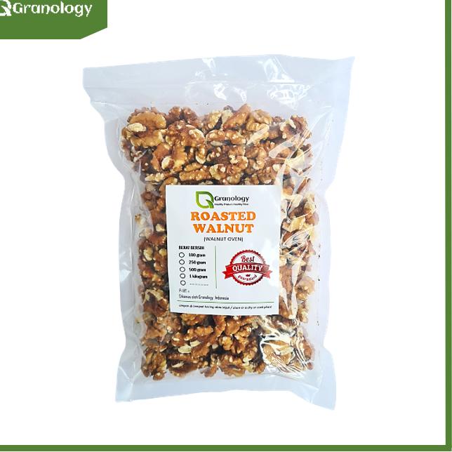 

Dijual ★★ Roasted Walnut / Kacang Walnut Oven (500 gram) by Granology ∞