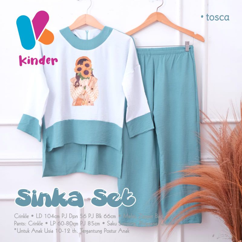 (NEW)SETELAN ANAK OOTD//SINKA BY KINDER