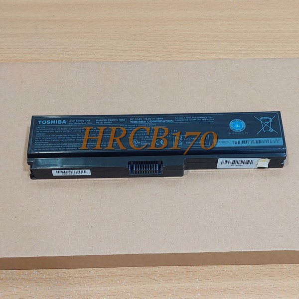 Baterai Toshiba Satellite C600 C640 C645 C655 C635 C605 Pa3817U-1BRS -HRCB