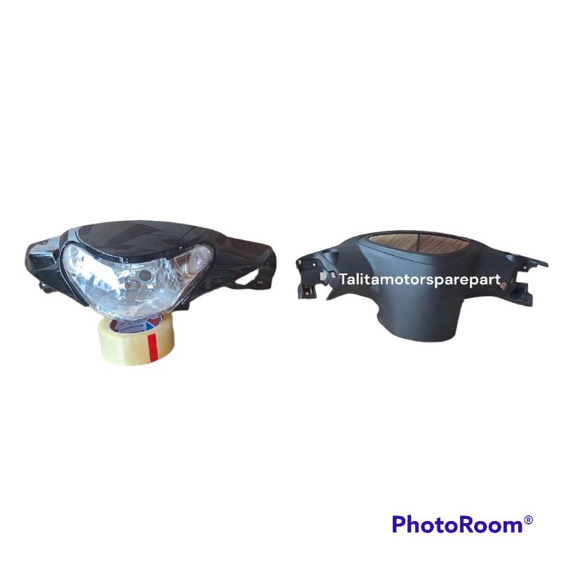 batok kepala depan belakang dan lampu depan yamaha mio smile