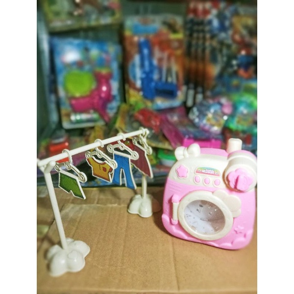 MAINAN ANAK MESIN CUCI MINI MODEL PENCET