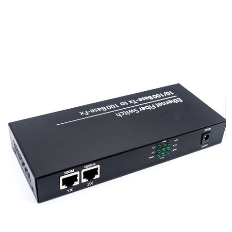 Fiber optic to rj45 media converter Netlink 2 Lan 6 fo 10/100Mbps ethernet optical sc switch