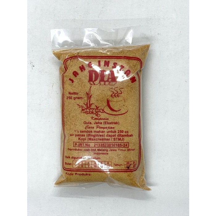 

SERBUK MINUMAN JAHE INSTANT 250 GR