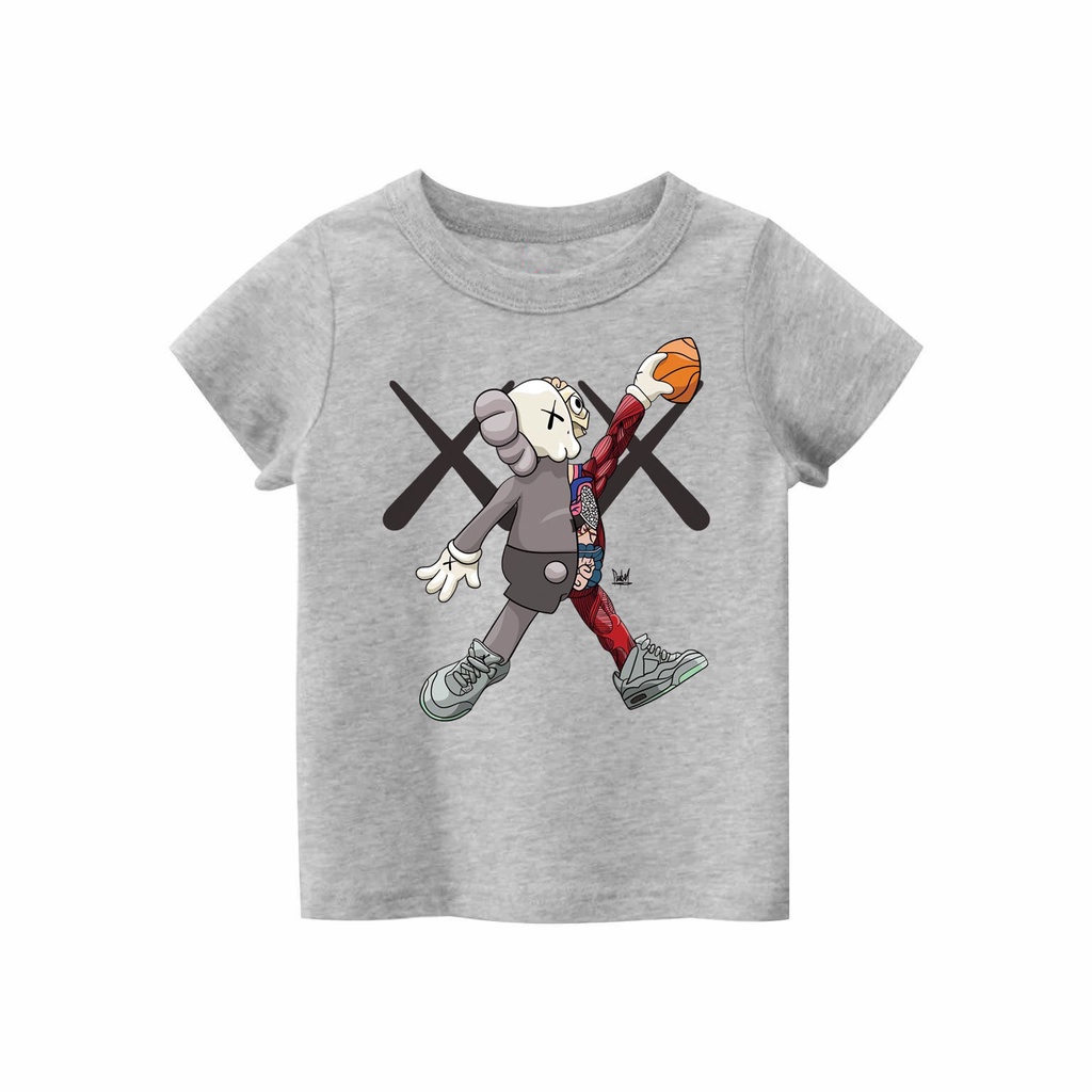 Kaos Anak laki-laki &amp; perempuan Jordan ks basketball | kaos cotton combed 30s printing | Kaos Distro anak
