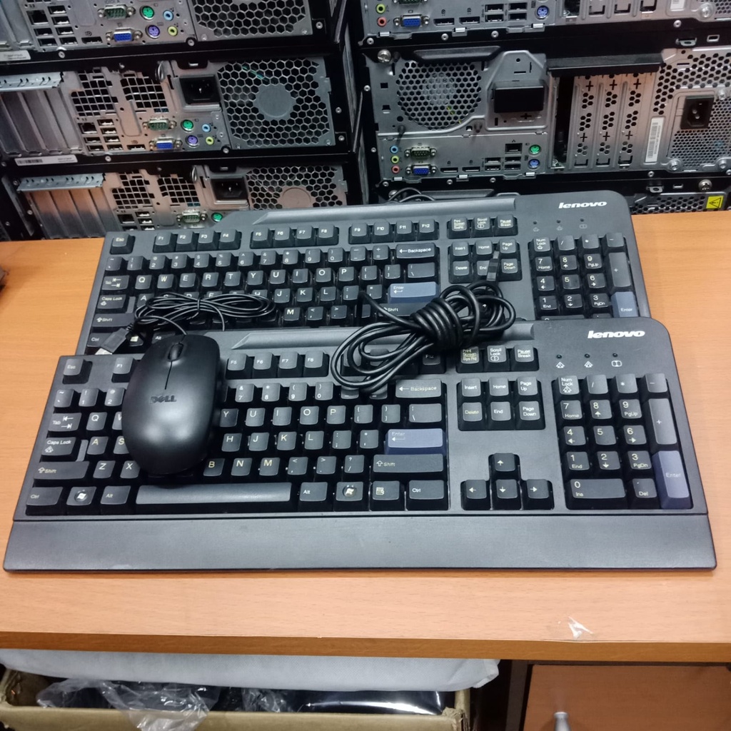 paket keyboard dan mouse lenovo asli original import second import 1000%%original murah meriah. cocok banget untuk semua komputer pc dan cpu rakitan