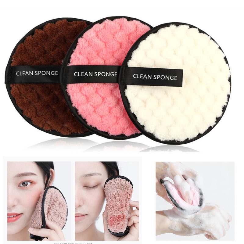 Makeup Remover Pad Puff Penghilang Riasan pada Wajah