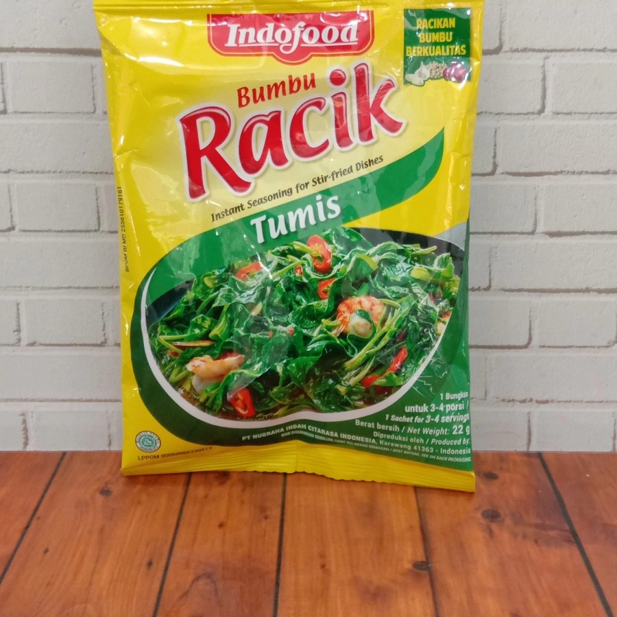 

Indofood Bumbu Racik Tumis 22g