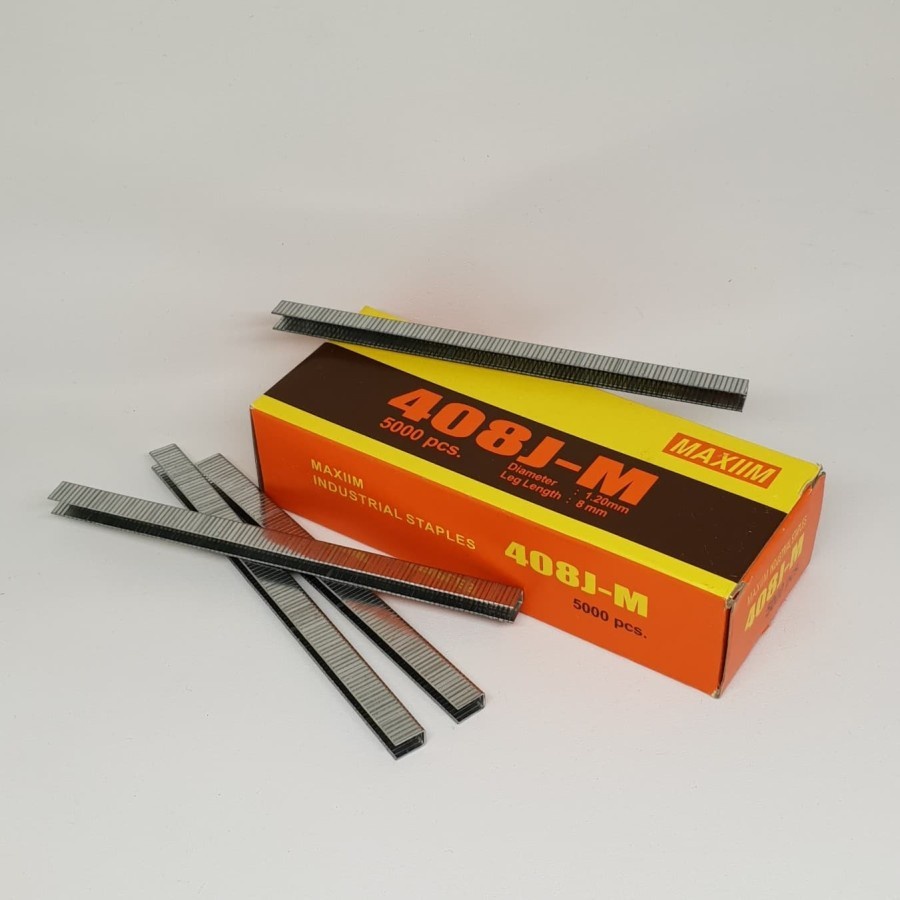 

Isi Refill Staples Tembak Manual 3 in 1/Air Nailer Kompresor MAXIIM/MAXIM 408J-M/408 J - isi 5000 pcs