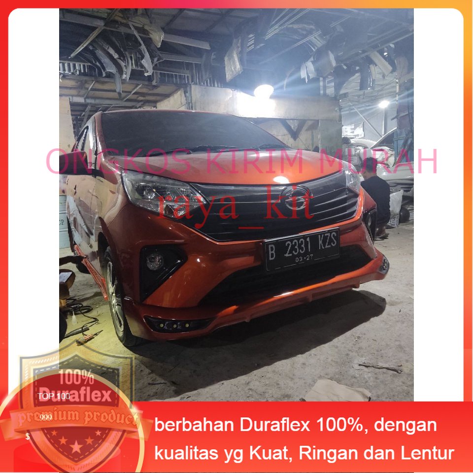 BODYKIT DAIHATSU SIGRA BODYKIT SIGRA 201-2022 BODYKIT SIGRA bodikit .GRADE-A tebal-kuat lentur