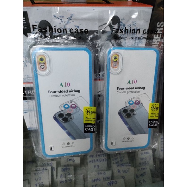 Softcase Samsung A10 Silikon Casing Case Bening Transparan Pelindung Pro Camera