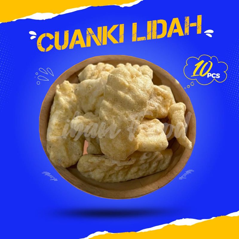CUANKI LIDAH JUMBO 10PCS ( 1 BUNGKUS ) / GRATIS ONGKIR / LIBAN FOOD