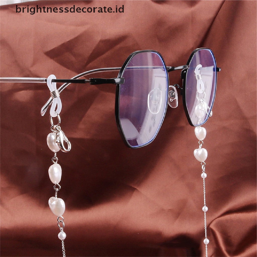 [Birth] Masking Chains Pearl Chain Outside Kacamata Rantai Kacamata Hitam Masker Tali Gantung [ID]