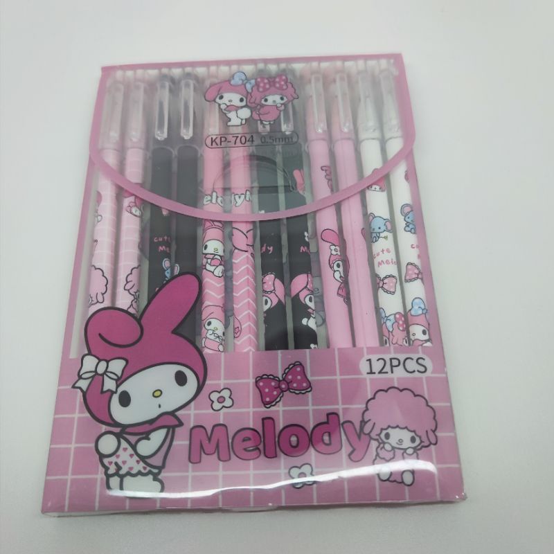 

12Pcs / 6Pcs / 3 Pcs Varian Pen Hapus motif cowok dan cewek / erasable pen Gel motif character / Pilih varian banyak motif