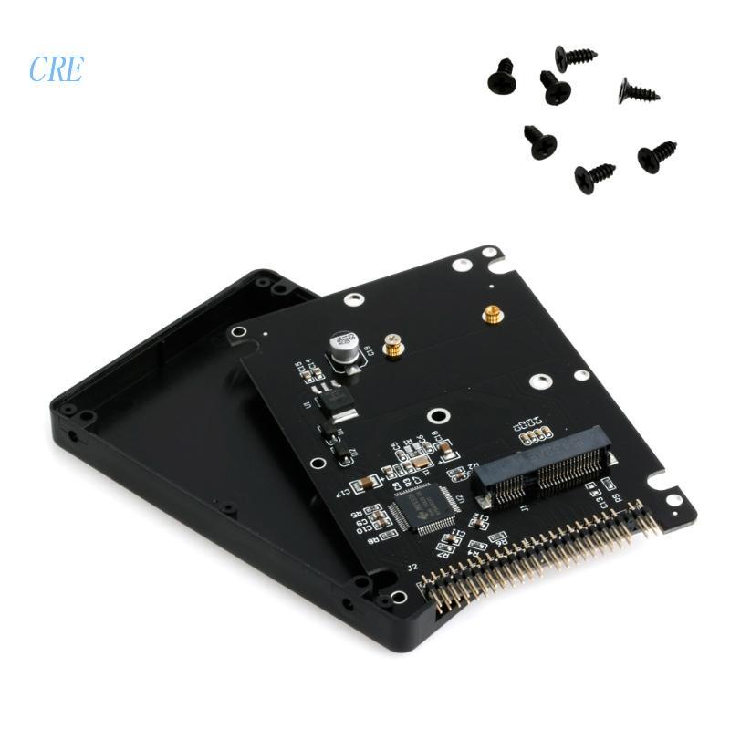 Cre Mini PCI-e msata SSD Ke Hardisk 2.5 inch IDE HDD 44P PCIE Converter Card