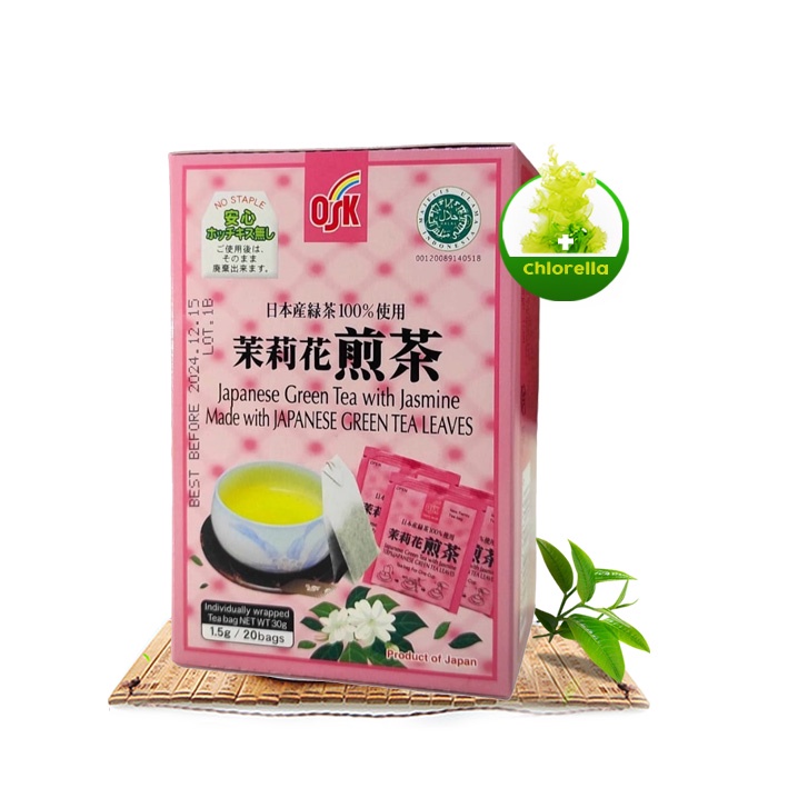 

OSK Japanese Green Tea Jasmine 20P (Kemasan 20 sachet)