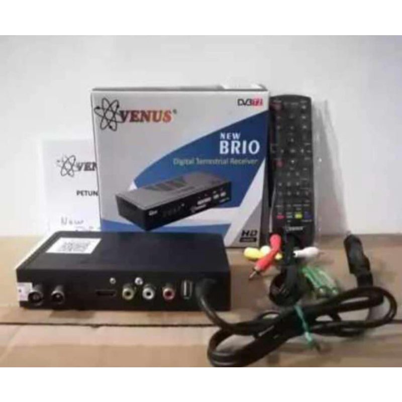 STB TV Digital Venus New Brio Set top box tv