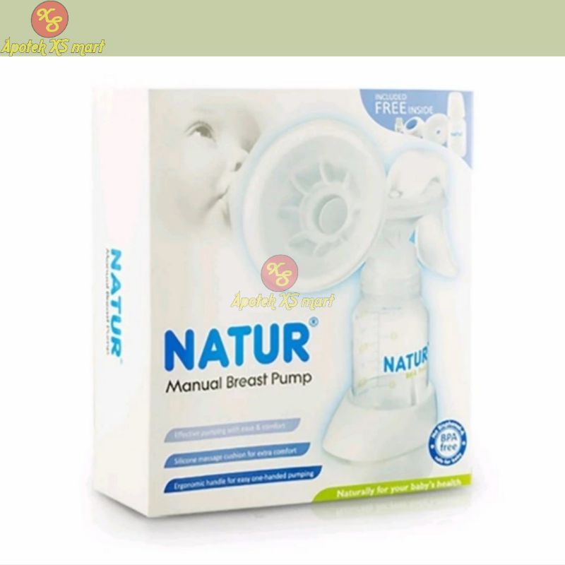 NATUR MANUAL BREAST PUMP SET ALAT POMPA ASI MANUAL NATUR