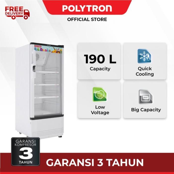 POLYTRON Showcase Fastcool 190 Liter SCN 141X
